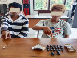 Polisi Penolong Masyarakat, Sat Narkoba Polres Simalungun Berhasil Amankan Dua Pria Pemilik 19 Paket Ganja