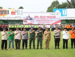 Polres Simalungun Gelar Apel Pasukan Operasi Ketupat Toba 2023, Mudik Aman Berkesan