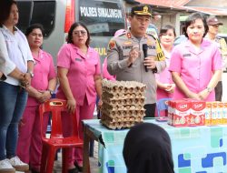 Kapolres Bersama Ketua Bhayangkari Simalungun Kembali Bagikan MT Kepada 110 Anak Asuh