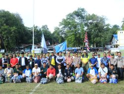 Diawali Kick Off oleh Bupati Samosir, Turnamen Bupati Cup 2023 Resmi dimulai.