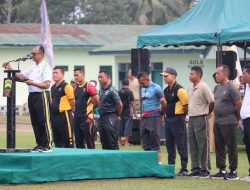 Menjelang HUT Bhayangkara Ke 77, TNI-Polri Bersama Pemerintah Simalungun Dan Siantar Gelar Semarak Olahraga Bhayangkara