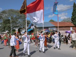 Parade Marching Band Dalam Rangka HUT ke-20 Kabupaten Humbahas