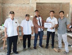 PTPN IV Kebun Marjandi memberikan Bantuan CSR Pembangunan Masjid Al Barokah Nagori Bah Bolon.