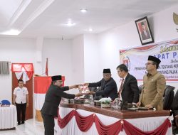 Bupati Humbahas Sampaikan Nota Pengantar Keuangan Ranperda P. APBD 2023, Pajak Daerah dan Retribusi Daerah