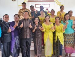 Bupati Simalungun Dan Keluarga Melaksanakan Ibadah Minggu Bersama Jemaat GKPS Huta Baru Resort Raya Huluan