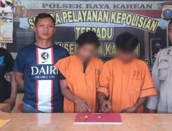 Polsek Raya Kahean Resor Simalungun Berhasil Mengamankan Dua Pria Pemilik Shabu Di Nagori Bah Bulian