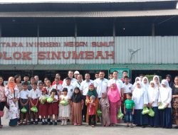 PTPN IV Unit Kebun dan PKS Dolok Sinumbah melaksanakan kegiatan sosial dengan memberikan santunan kepada anak Yatim/Piatu di PKS Dolok Sinumbah.