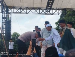 Polres Simalungun Gelar Pengamanan Tabligh Akbar Ustadz Das’Ad Latif di Balimbingan