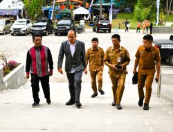 Bupati Humbahas Hadiri Rapat Pendeta HKBP di Jetun Silangit Taput dan Paparkan Program Pembangunan