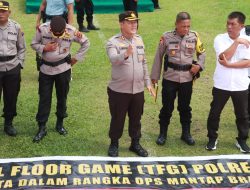 Pelaksanaan Tactical Floor Game Polres Simalungun Siap Laksanakan Ops Mantap Brata Toba Toba 2023-2024