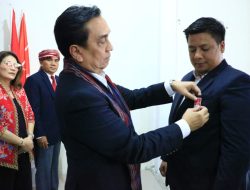 PSBI berikan Kehormatan Kepada Bupati Samosir sebagai Dewan Pembina PSBI Wilayah Samosir,