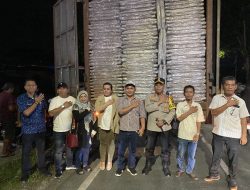 Kapolres Pematang Siantar tinjau dan Saksikan Serah Terima Tahap Satu Logistik  Pemilu Tahun 2024 Ke KPU