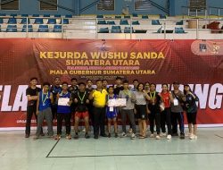 Atlet Wushu Siantar Raih 12 Medali di Kejurda Sumut.