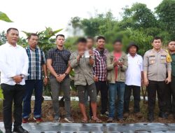 Kapolres Simalungun Gerebek Petani Jeruk Nyambi Jual Shabu di Bandar Saribu