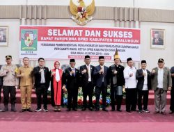 Wakil Bupati Simalungun Hadiri Rapat Paripurna DPRD