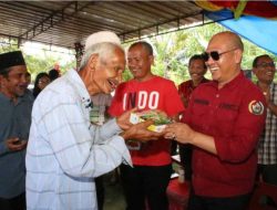 Bupati Taput kunjungi daerah terluar Dusun Hajoran di Pangaribuan.