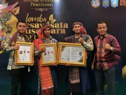 BUMDes SAPPINUR  BUNGA, Desa Partungko Naginjang Raih Juara 4 Desa Wisata Terbaik Indonesia.