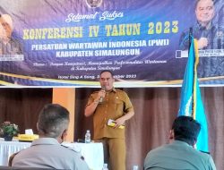PWI Kabupaten Simalungun Gelar Konferensi IV Tahun 2023