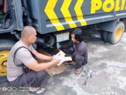 PASTIKAN SIAP DIGUNAKAN SAAT PEMILU,TRUCK DALMAS SAMAPTA POLRES PEMATANG SIANTAR TETAP DIRAWAT