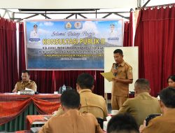 PEMKAB SAMOSIR GELAR UJI PUBLIK KLHS RPJPD TAHAP II