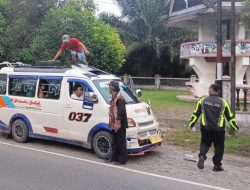 Operasi Khusus Polres Simalungun Berhasil Minimalisir Balap Liar dan Tertibkan Kendaraan Ojol