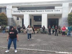 Hari Ke Tiga Pelatihan pemandu Geowisata Dinas Kebudayaan dan Pariwisata Samosir.