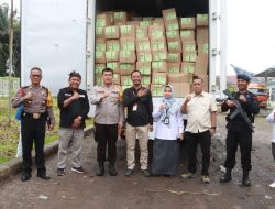 Kapolres Simalungun Tinjau Logistik Kertas Suara Pemilu di KPU Kabupaten Simalungun Jelang Pesta Demokrasi