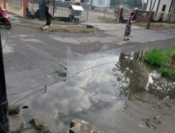 Jl.Tiung, Kel. Kenangan Kec. Percut Sei Tuan Selalu tergenang air, meskipun hujan tidak turun.