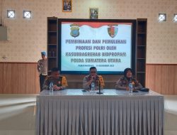 Polres Simalungun Gelar Pembinaan dan Pemulihan Profesi Polri Bersama Kasubbag Rehab Polda Sumut