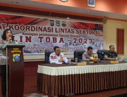 Polres Pematangsiantar Laksanakan Rakor Linsek Kesiapan Pelaksanaan Ops Terpusat Lilin Toba 2023 Dan Pengamanan Tahun Baru 2024