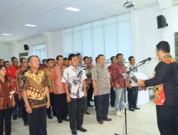 Bupati Samosir Resmi Mengukuhkan Forum Kewaspaspadaan Sini Masyarakat(FKDM)