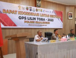 Polres Simalungun Gelar Rakor Lintas Sektoral Jelang Natal 2023 dan Tahun Baru 2024