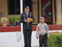 Polres Pematang Siantar Laksanakan Upacara Peringatan Hari Bela Negara ke- 75