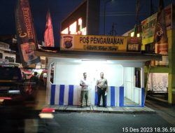 Amankan Nataru 2023-2024 , Polres Pematang Siantar Dirikan 4 PosPam