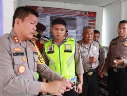 Kapolres Simalungun Pimpin Uji Petik Aplikasi SOT Polri Guna Optimalkan Operasi Lilin Toba 2023