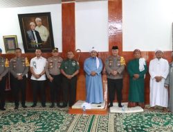 Kapolres Simalungun Gelar Silaturahmi dengan Tokoh Agama dan Serahkan Bantuan di Persulukan Serambi Babussalam