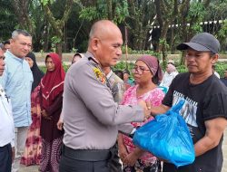 Satgas Narkoba Polres Simalungun Galakkan Sosialisasi dan Berikan Bantuan Sosial di Kampung Bersinar