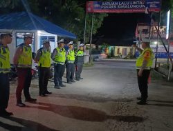 Polres Simalungun Gelar Operasi Razia Kendaraan Bermotor, Upaya Cegah Balap Liar dan Jaringan Narkoba