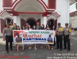 Polres Pematang Siantar Lakukan Pendekatan Kepada Masyarakat Melalui Minggu Kasih Curhat Kamtibmas, Wujudkan Wilayah Kondusif Dimasa Tenang