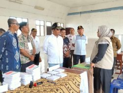 Bupati Simalungun Dampingi Pj Gubsu Monitoring Pemilu Di Tanoh Habonaron Do Bona