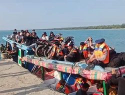 Kawal Logistik Pemilu, 2 Personel Polres Nias Bertarung Dengan Ombak Samudra Hindia