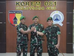 Letkol Inf Hendra Sukmana Resmi Menjabat Sebagai Dandim 0808/Blitar
