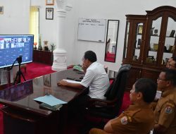 Bupati Humbahas Rapat Bahas NKB Tentang Kerja Sama Budi Daya Pertanian Hingga Pasca Panen di Food Estate Sumatera Utara