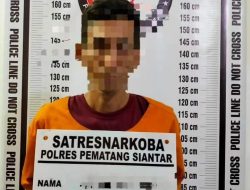 BAWA SABU 1,19 GRAM POLRES PEMATANGSIANTAR TANGKAP RESIDIVIS ASAL SIMALUNGUN