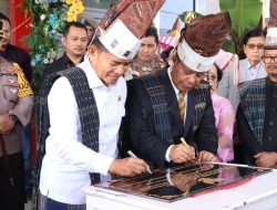 Bupati dan Wakil Bupati Simalungun Dampingi Pj Gubsu Resmikan RSUD Tn Rondahaim Saragih