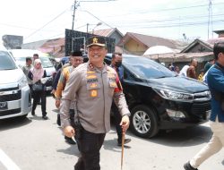 Kapolres Simalungun Hadiri Peresmian Inpres untuk Perbaikan Jalan Daerah di Sumut oleh Presiden Joko Widodo