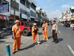 Bhabinkamtibmas Polsek Siantar Barat Aktif Melakukan Patroli Dialogis Pasar Horas