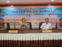 Kapolres Pematangsiantar Sambut Kunjungan Itwasda Polda Sumut Dalam Rangka Audit Kinerja Tahap II TA.2024