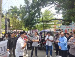 Didepan Kadisdukcapil Kota Medan, Ketua DPW PPM SUMUT Sampaikan Aspirasi Perihal Pungli