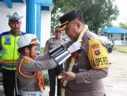 Kunjungan Kerja Kapolres Simalungun AKBP Choky Meliala Pimpin Evaluasi Kinerja Fungsi Lalu Lintas di SATPAS Simalungun